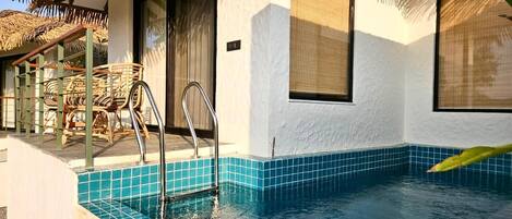 디럭스룸, 발코니, 호수 전망 | 테라스/파티오