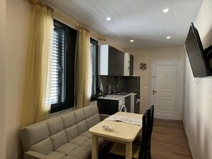 Apartment, 1 Bedroom | Free WiFi - Tirent Apartment - Cozy Bedrooms Stay by Golem Beach. (Golem)