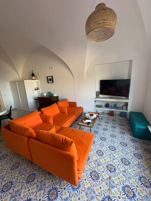 Huis, 2 slaapkamers, roken, terras | Woonkamer