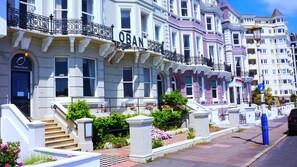 Façade de l’hébergement