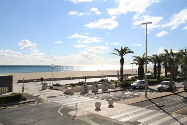 Accommodatie ligt op het strand