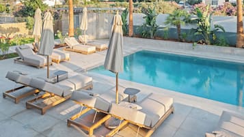 Pool View Suite | Outdoor Hot Tub | Balcony view