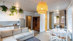 Apartment, 1 Bedroom, Patio, Garden View | Dining room - Hidden Gem Riga Apartment With Garden Views (Riga)