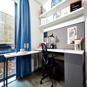 Classic Studio, City View | 1 bedroom, iron/ironing board, free WiFi