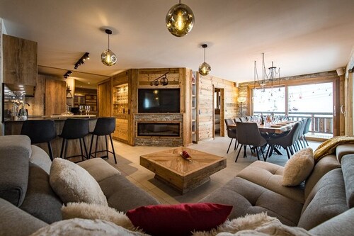 La Grande Verdette Apartment sleeps 12 - 5 rooms - on the slopes
