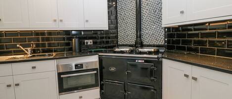 Fridge, dishwasher, electric kettle, toaster