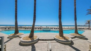 Indoor pool - Beachfront Views|Admirals Quarters|Pools|Sleeps 6 (Orange Beach)