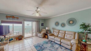 TV, offices - Beachfront Views|Admirals Quarters|Pools|Sleeps 6 (Orange Beach)