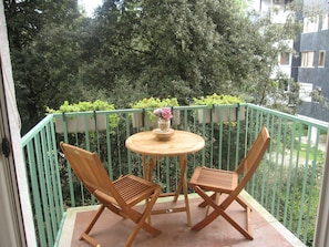 Appartement, 1 slaapkamer, balkon | Balkon