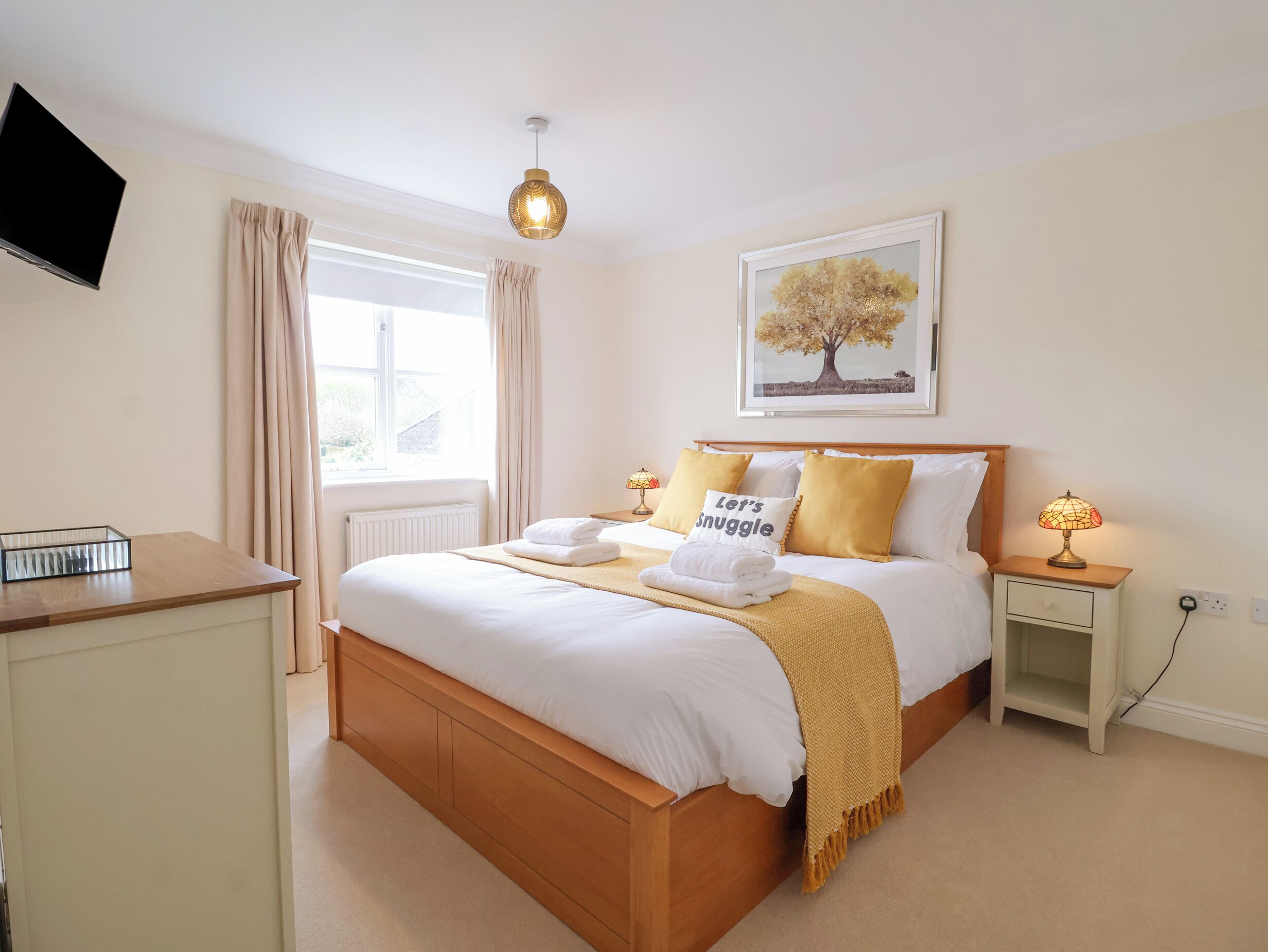 3 soverom, individuelt dekorert og individuelt innredet