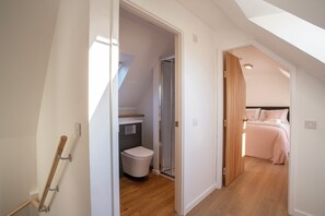 Een douche, een haardroger