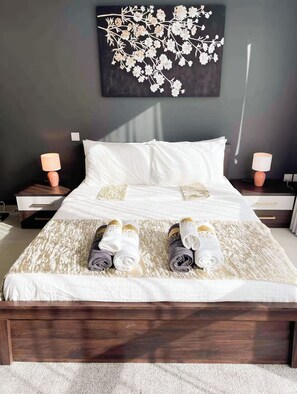 1 bedroom, hypo-allergenic bedding, in-room safe, desk