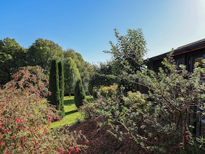 Property grounds - Sir George Baker Cabin (Lyme Regis)