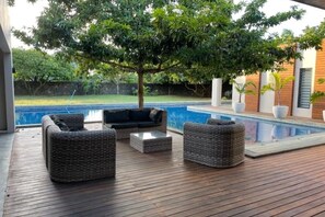 Pool - Elite 600M/square Villa with garden in Grand Bay (Grand Baie)