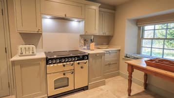 Fridge, dishwasher, electric kettle, toaster