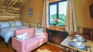 1 habitación, decoración personalizada y muebles diferentes