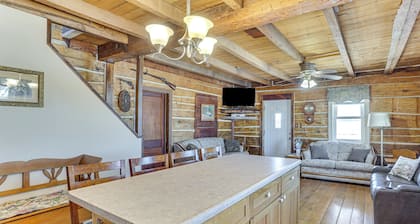 Historical Log Cabin on 80 Acres in Hartford!