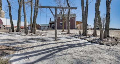 Historical Log Cabin on 80 Acres in Hartford!