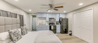 Fenced Yard: Pet-friendly Studio in New Boston!