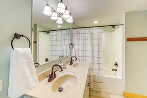 House (1 Bedroom) | Interior - Pet-friendly Cabin w/ Hot Tub in North Carolina! (Purlear)