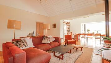 Fireplace, DVD player