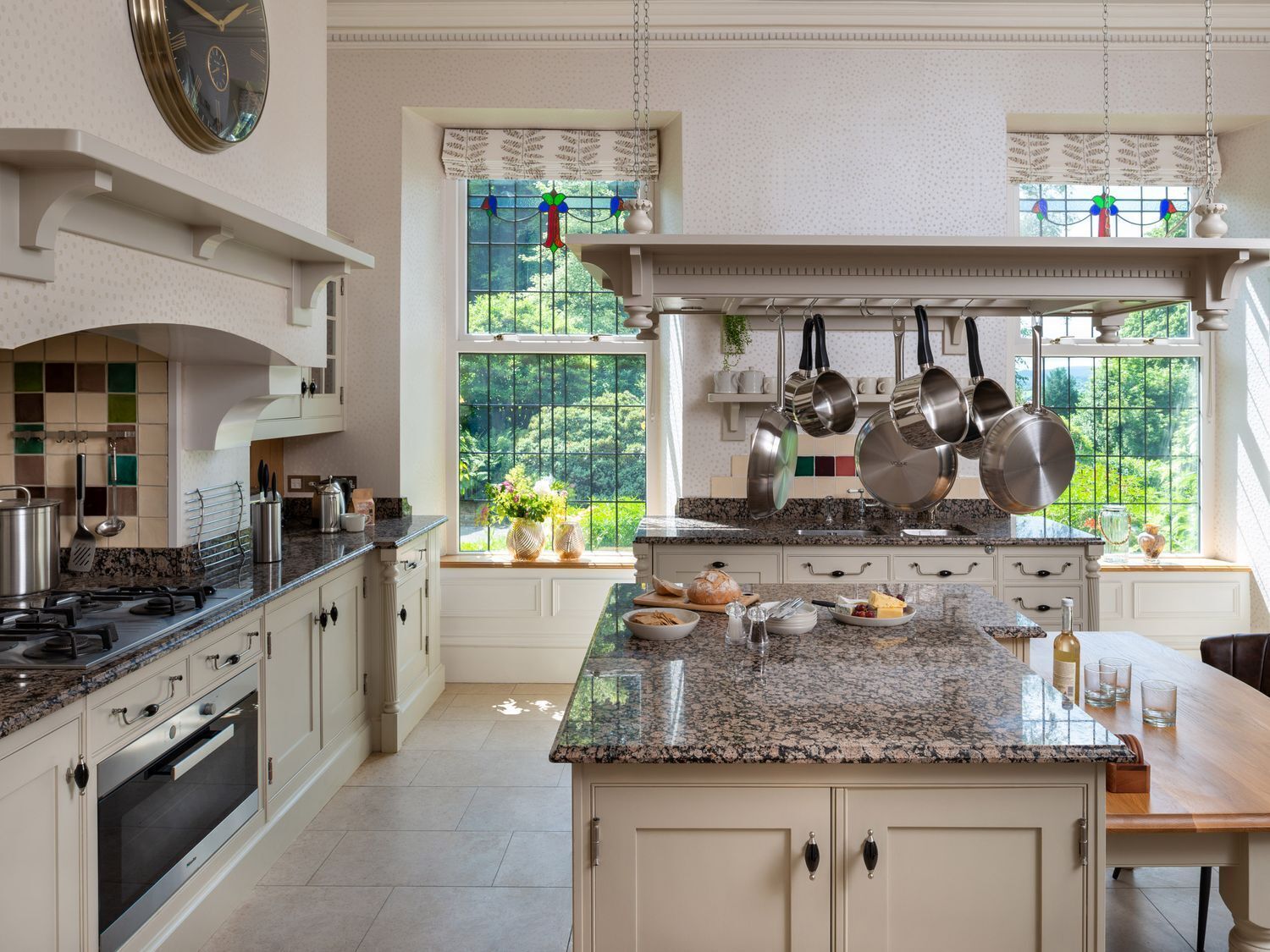 Fridge, dishwasher, electric kettle, toaster