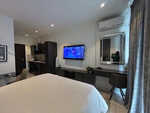 1 sovrum, strykjärn/strykbräda, wi-fi och sängkläder