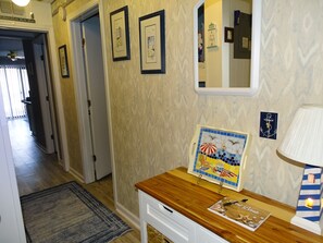 Interior - Cute 1 bedroom. View of the pool and bay. (Tybee Island)