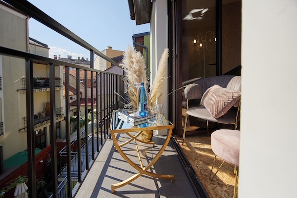 Apartament Comfort, balcó | Terrassa o pati