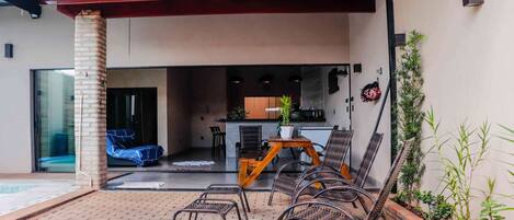 Opções para refeição ao ar livre