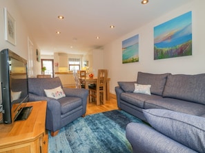 Living area - The Beach Hut (Newquay)