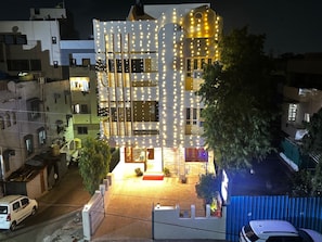 Fassade der Unterkunft