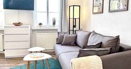 Ferienwohnung ※FRIEDA※ m. Parkplatz+Wallbox,Balkon,Küche,WM