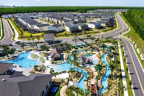 Pool - Luxury 9BR Gem: Heated Pool, Theater & Theme Rooms (Kissimmee)