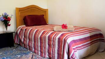 2 bedrooms, iron/ironing board, bed sheets