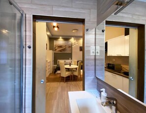 Appartement, 1 slaapkamer | Badkamer