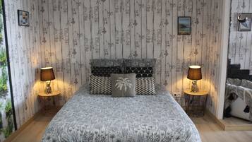 1 sovrum, wi-fi och sÀngklÀder