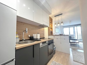 Apartemen, 1 kamar tidur, akses difabel, pemandangan gunung | Interior