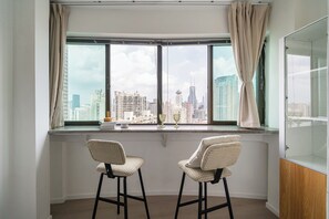 Condo Ville, vue sur la ville | Balcon