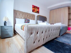 5 habitaciones, wifi y ropa de cama