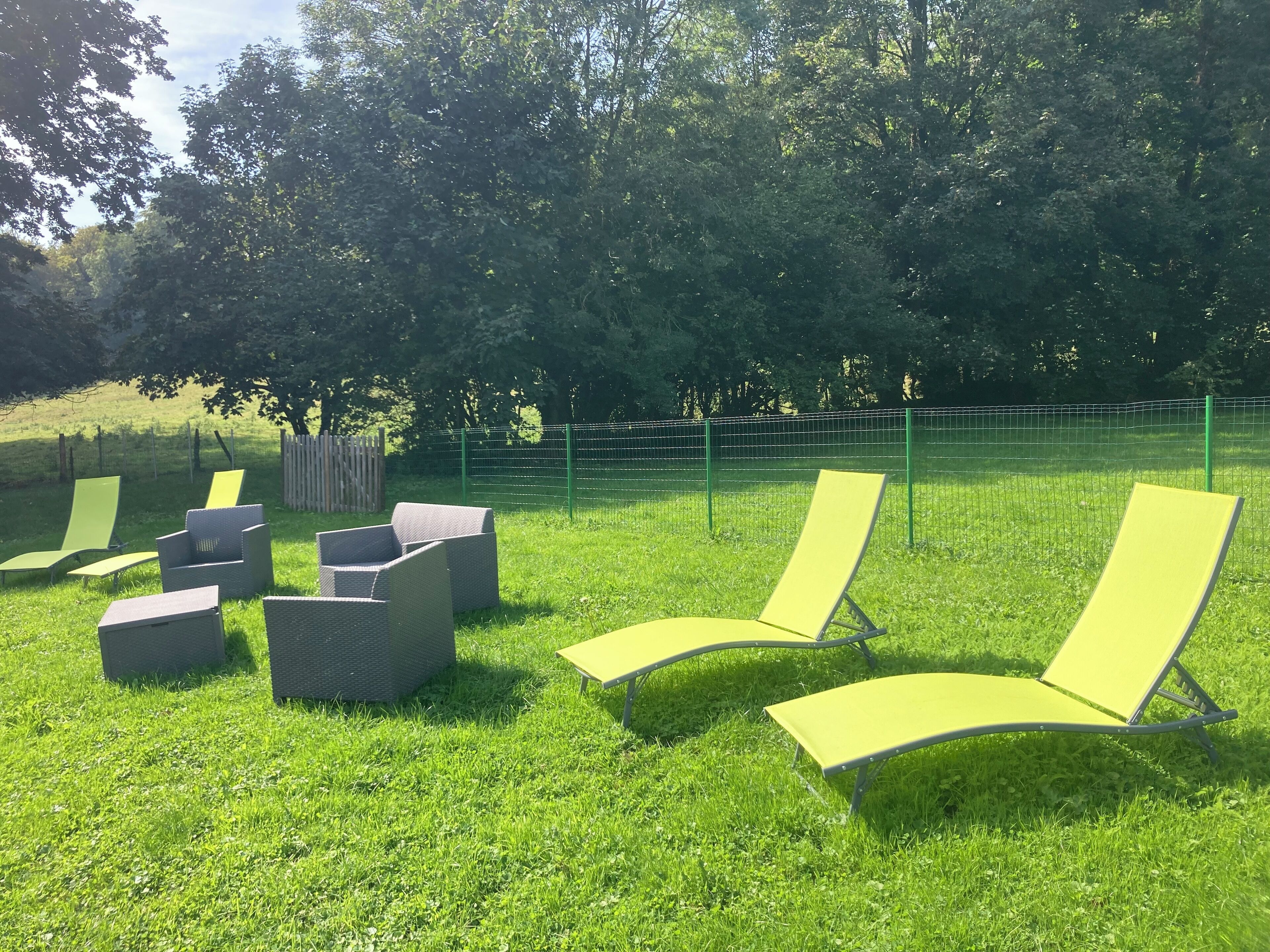 Overnattingsstedets uteområder