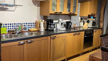 Microwave, oven, stovetop