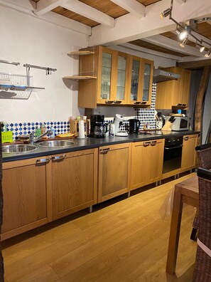 Microwave, oven, stovetop
