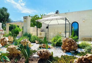 Property grounds - NEW RENOVATED SHEPHERD HOUSE, near OSTUNI/PUGLIA, Barbecue, 2 adults, 1 child (Puglia)