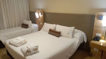 Wifi gratis y ropa de cama