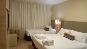 Wifi gratis y ropa de cama