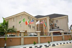 Façade de l’hébergement