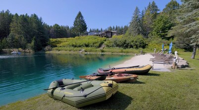 Serene Camping Retreat with Freshwater Pond in Clarington Bowmanville