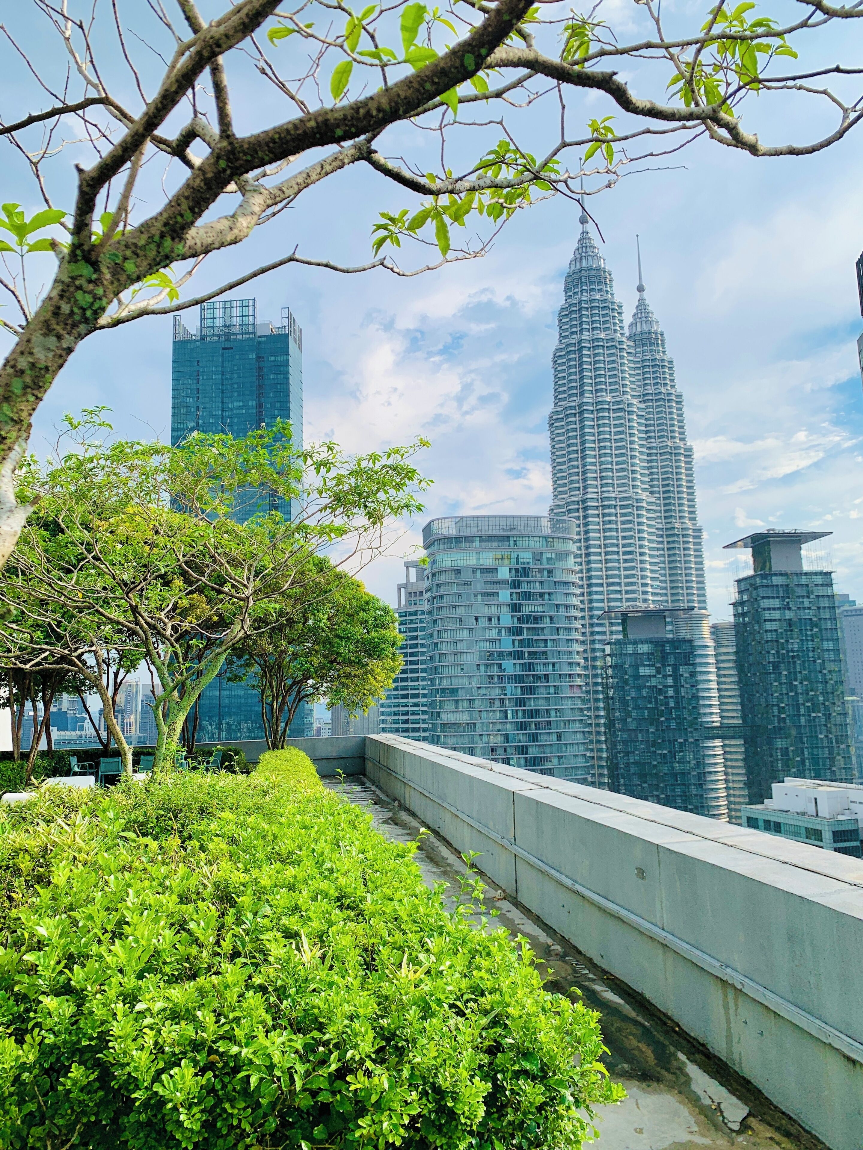 City view from property