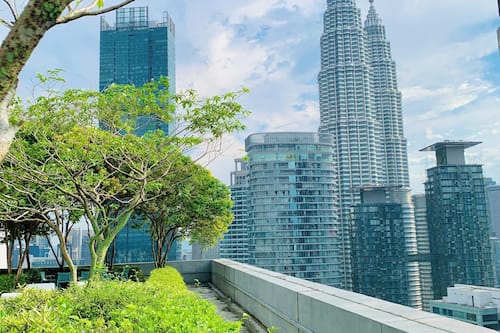 City view from property